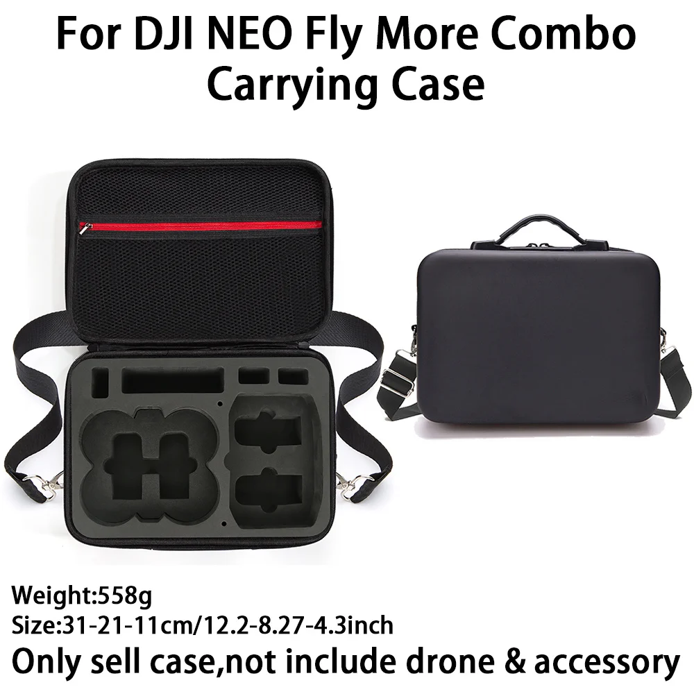 Multi Carrying Storage Bag For DJI NEO Handbag Case Hard PU Box Portable Dust-proof For DJI NEO Cover All-In-One Strap Protector