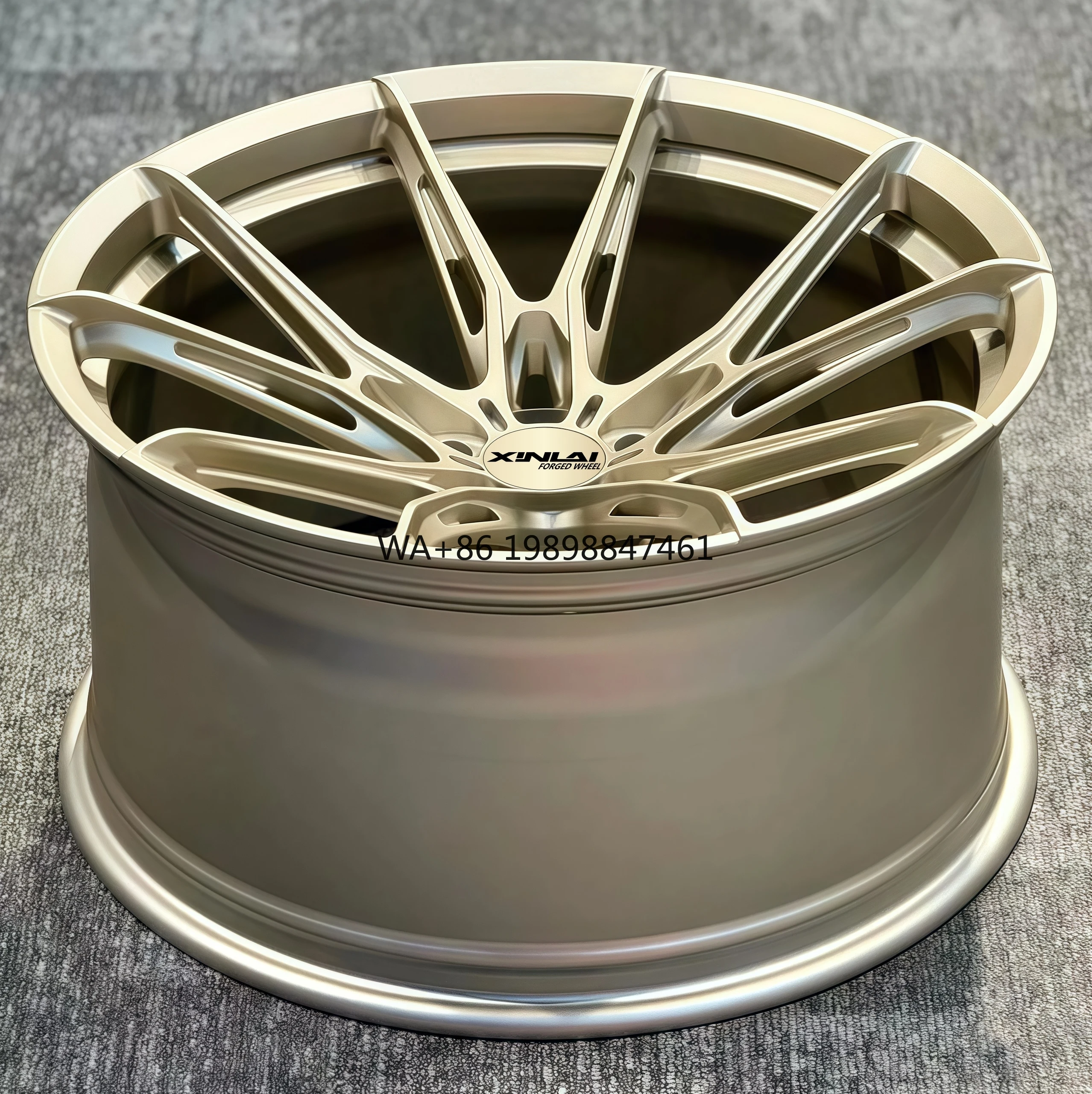 

1-Piece Deep Concave Custom Forged Wheels 5x112 5x120 5X114.3 Wheels 17 18 19 20 21 22 23 Inch Car Alloy off Road Wheel