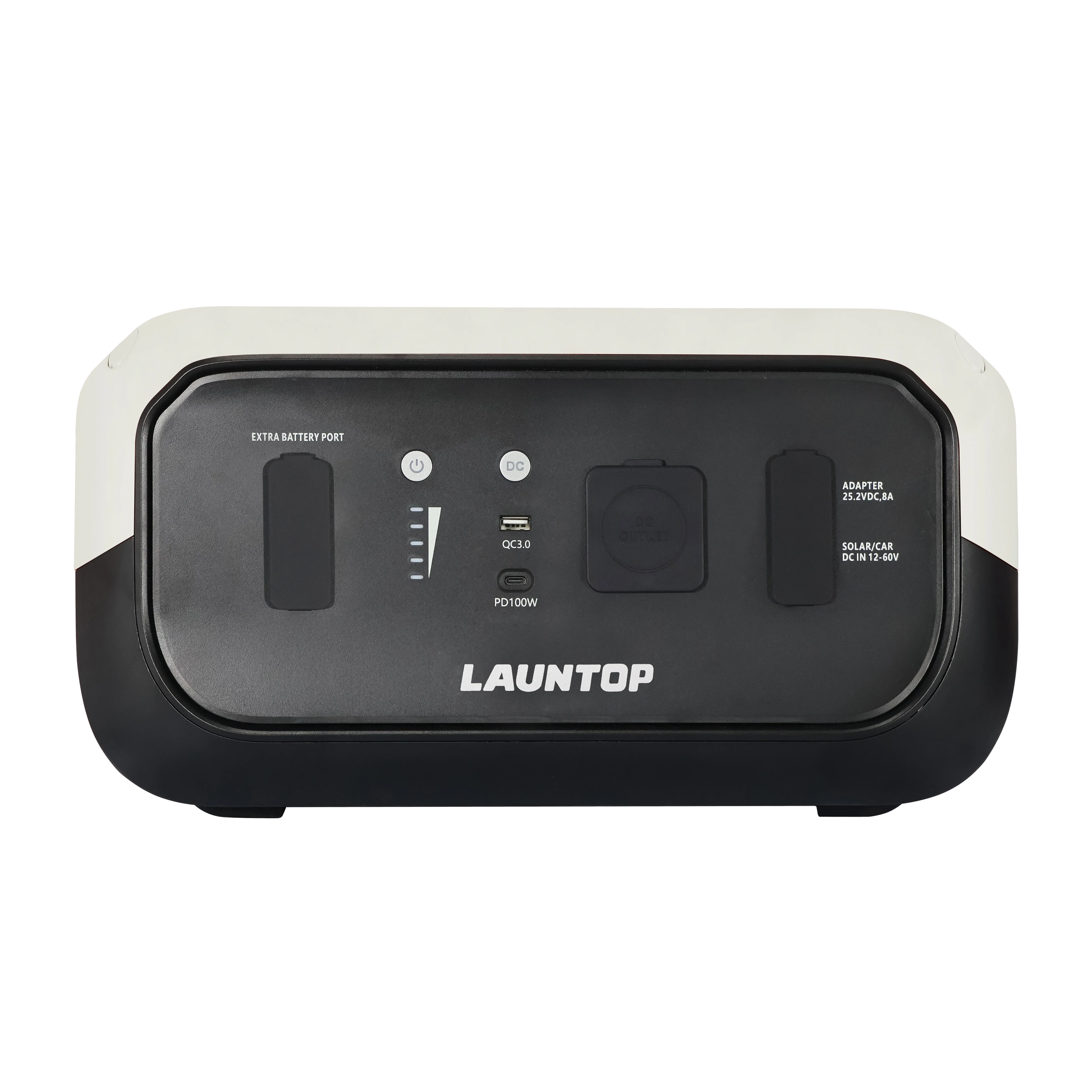 Launtop B2000 Home Emergency Portable Generator LiFePO4 Battery Pure Sine Wave Inverter AC Adapter Solar Panel RV Car Cigar