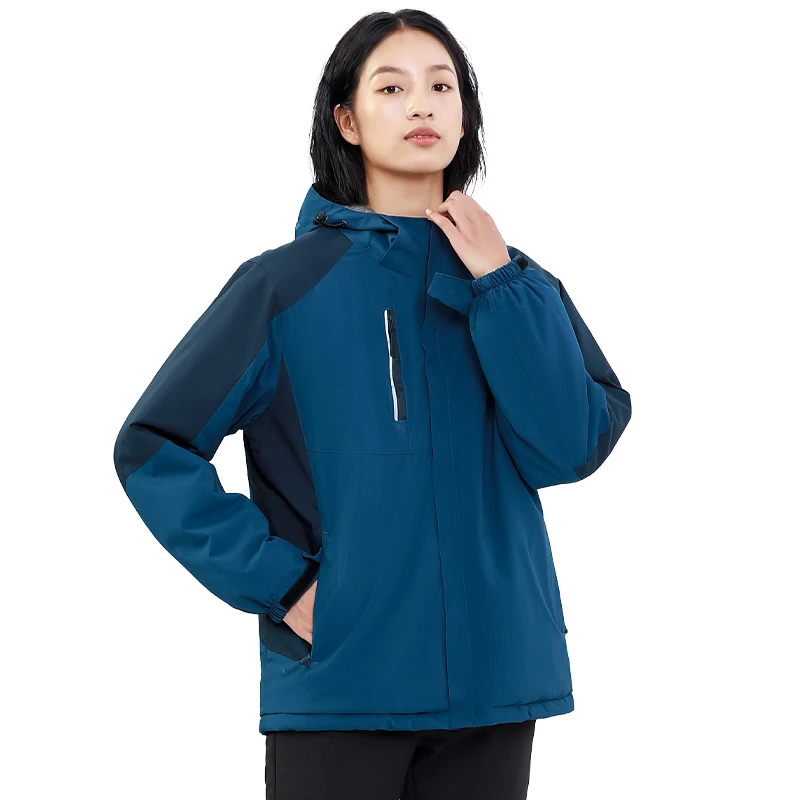 

Women Outdoor Mountaineering Jackets Softshell Windproof Breathable Thick Warm Coat Multi-function Camping Tourism Sport Clothes