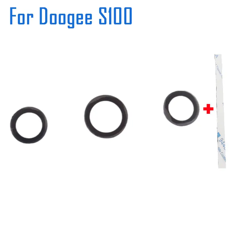 Original New Doogee S100 Back Camera Lens Rear Main Sub Camera Lens Glass Cover For Doogee S100 Smart Phone