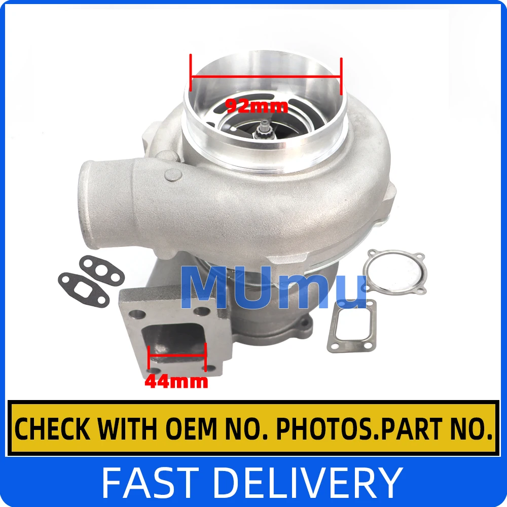 New Turbine With Billet Wheel Ceramic Dual Ball Bearing 0.82 T3 Vband Turbo 803713-5001S GT3071 GT3076 GTX3076R GT3076R