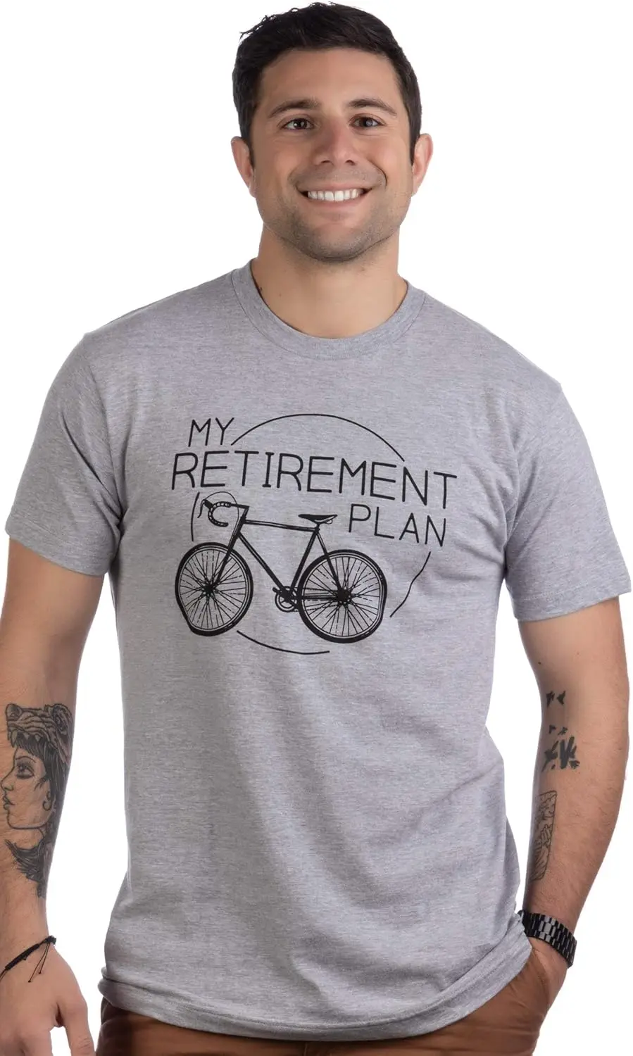 My Retirement Plan Funny Bike Riding Rider Retired Cyclist T-Shirt 100% Cotton O-Neck Short Sleeve Summer Casual Mens T-shirt