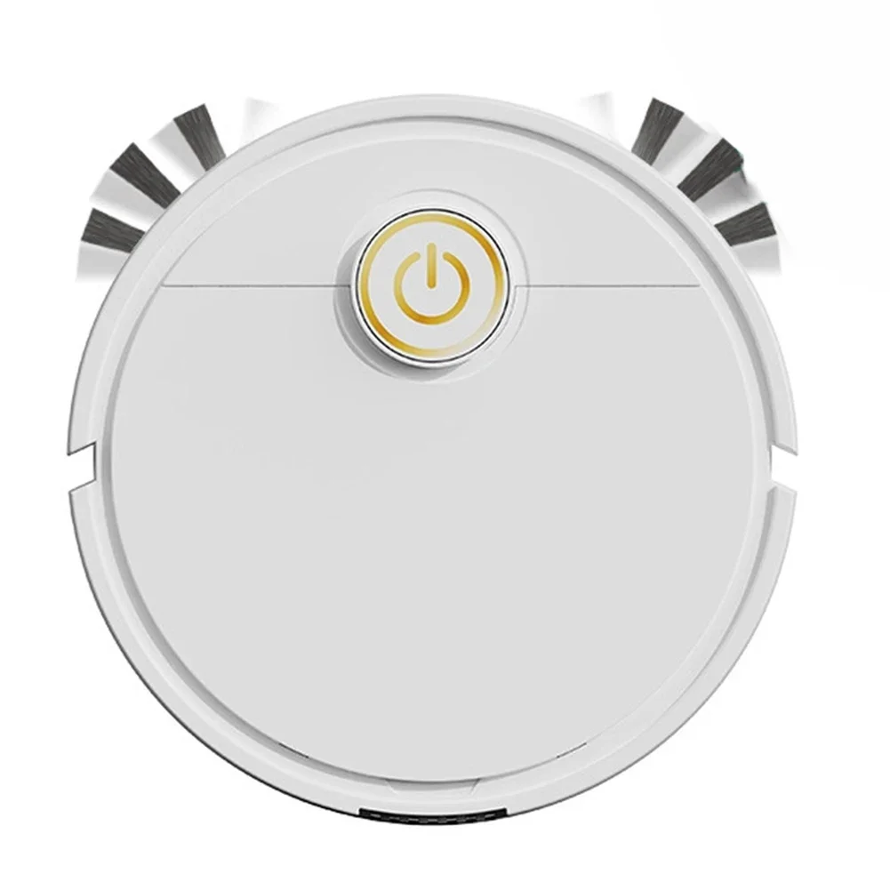 Robot Vacuum Cleaner With Built In Water Tank For Wet Mopping Hard Floors 20x20x6cm Auto Sweep Mode ABS Construction