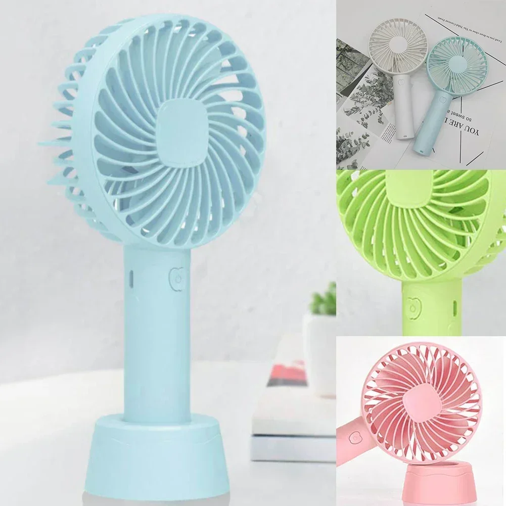 مروحة USB قابلة لإعادة الشحن، مبرد صيفي، مروحة صغيرة محمولة مع حزام 3 سرعات قابلة للتعديل، مروحة سطح المكتب للمكتب المنزلي