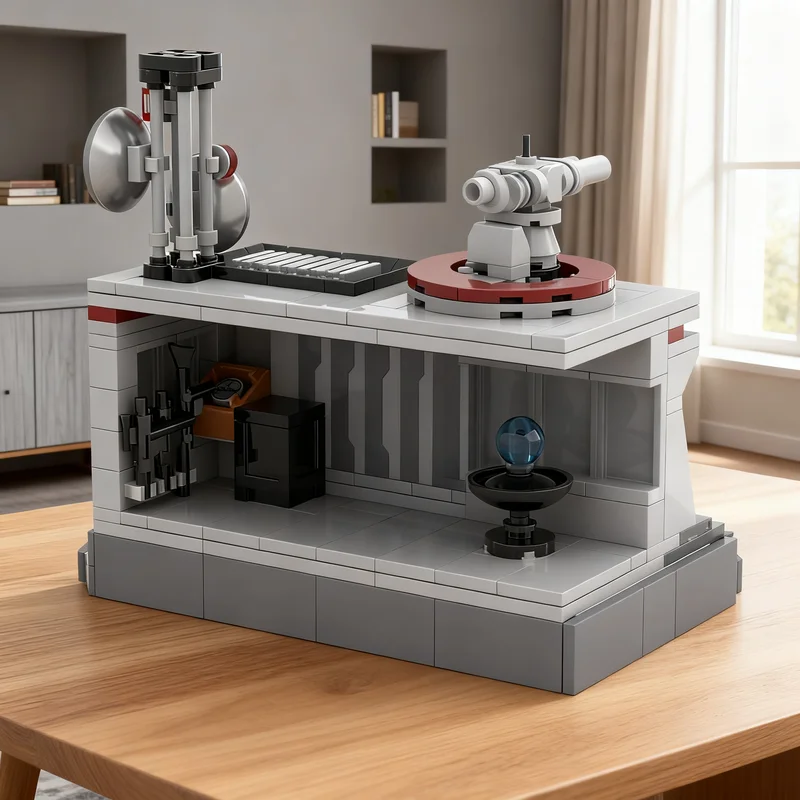 305pcs MOC Star Battle MINI Clone Outpost Model Christmas Gift Creative Home Decoration And For Lovers Art Craft