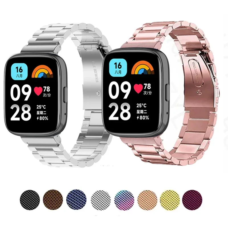 

Metal Bracelet Watch 3 Active Strap Watchband Bracelet Correa Smart Watches Accessories Replacement