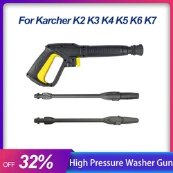 High Pressure Washer Gun For Karcher K2 K3 K4 K5 K6 K7 Car Wash Cleaning Water Spray Lance Replacement Gun Pistol Wand Nozzle