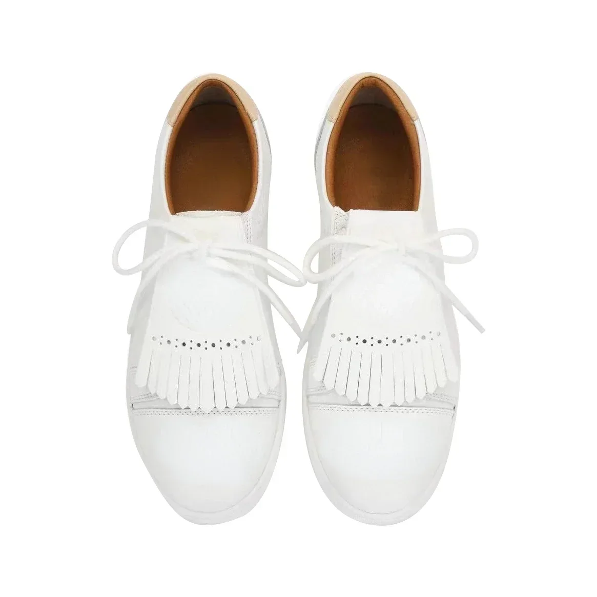 2024 Korea Golf Women's Sneakers Outdoor Non Slip Wearable Sneakers Tassel Detachable Shoes