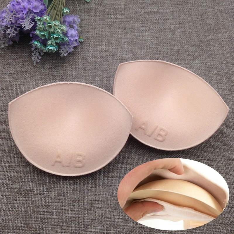 3/2/1Pair Sexy Thick Sponge Bra Pads Breast Insert Push Up Bra Enhancer Swimsuit Bikini Padded Removeable Chest Accessories Wome