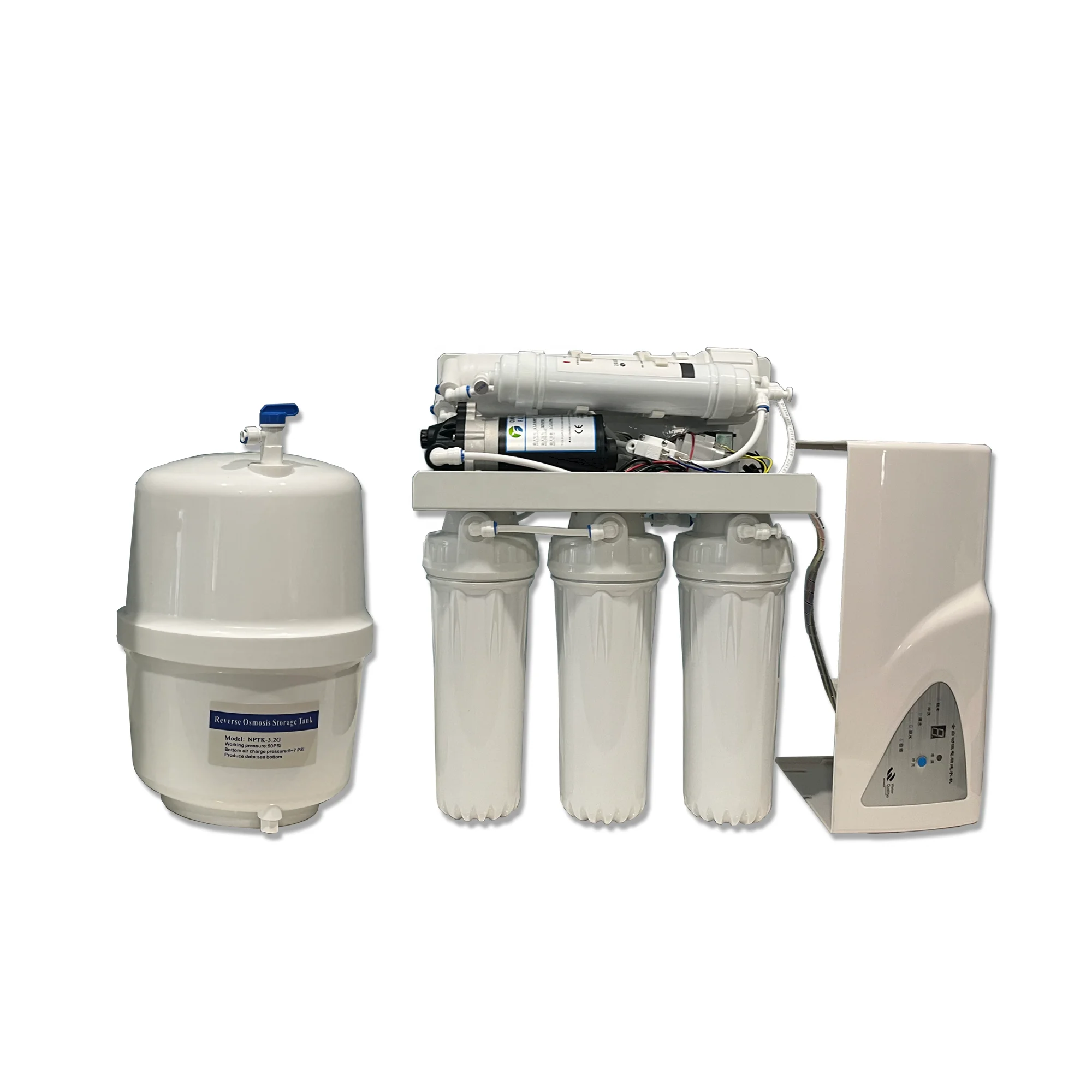 

Household RO System Reverse Osmosis Drinking Water Treatment Machine With Price