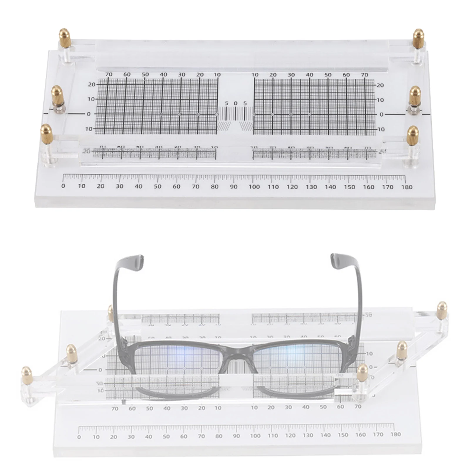 Pupil Distance Meter, Pupil Height Distance PD & PH Optical Measuring Eyesight Test Instrument