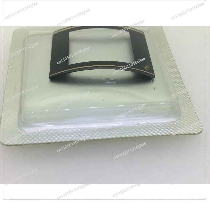 For Watch Accessories RD153.0789.3 Watch Mirror Black Edge Gold Wire 30X23.4mm Glass High Curvature