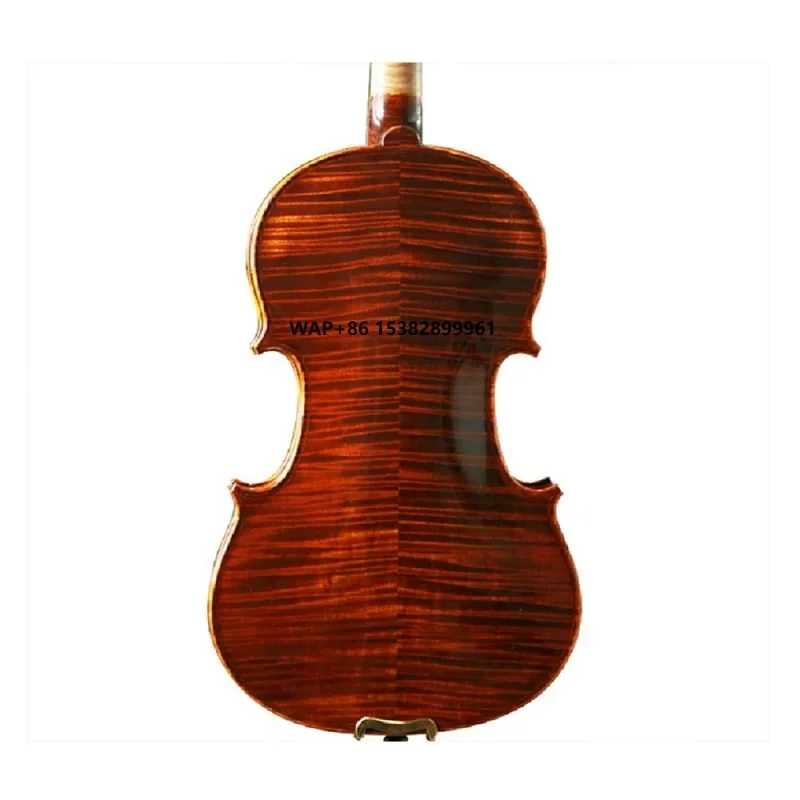 

Factory Outlet Support Customized Professional Solidwood Violin with Octagonal Bow