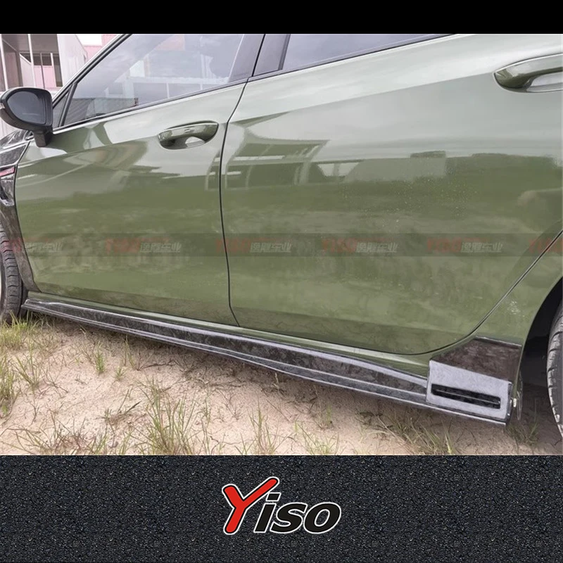 

Подходит для GOLF 8 GTI Аэродинамический комплект Модифицированное укрытие GOLF 8 GTI Боковая юбка YisoV3 из углеродного волокна