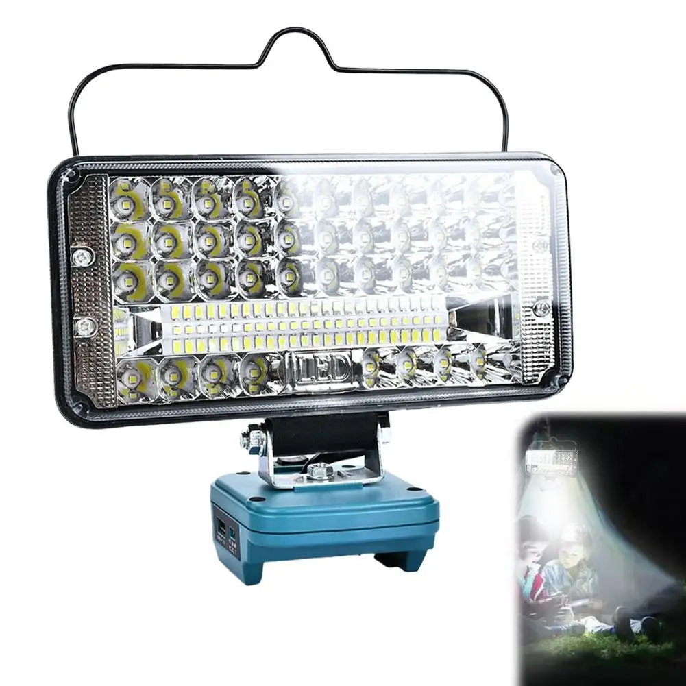 

Cordless LED Work Light Jobsite Light Spotlight Tool Battery) Flashlight(No Flood 18v Lamp Battery Light X5G1