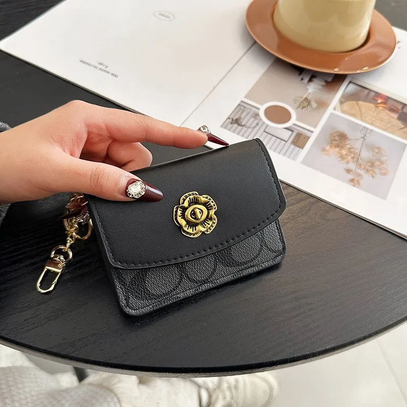 

Modern Mini Bag Wallet For Ladies, Compact Easy To Carry Design With Card Holder And Premium Details