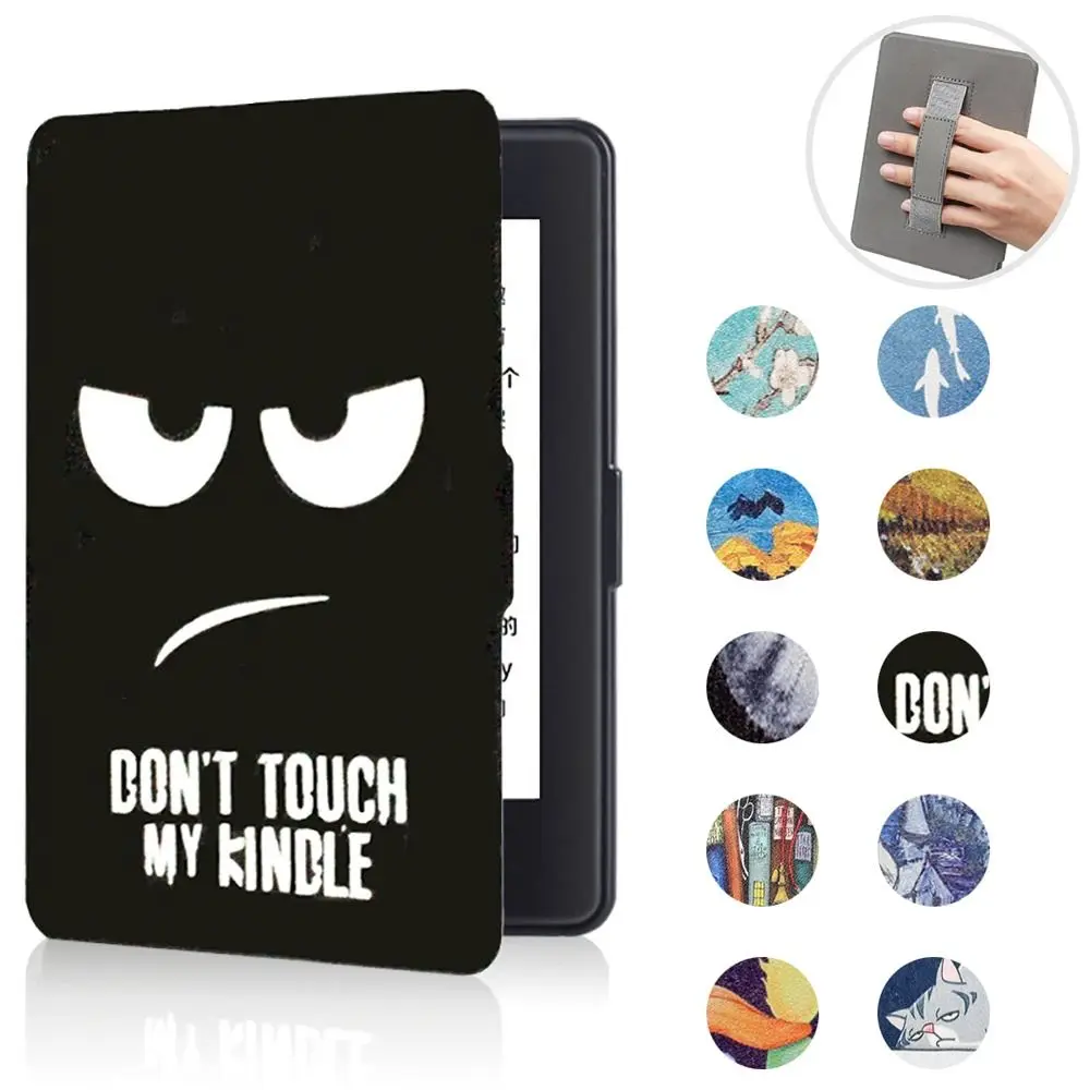 with Hand Support 6 inch e-Reader Case PU Leather Auto Sleep/Wake Ebook Cover 6 inch for Kindle 2024/2024 11/12th Generation