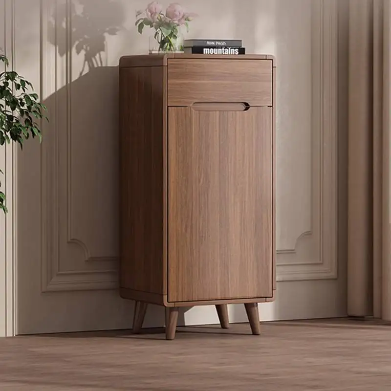 

Minimalist Wooden Shoe Cabinet Luxury Storage Apartments Corridor Shoe Cabinet Organizers Entryway Szafka Na Buty Furniture