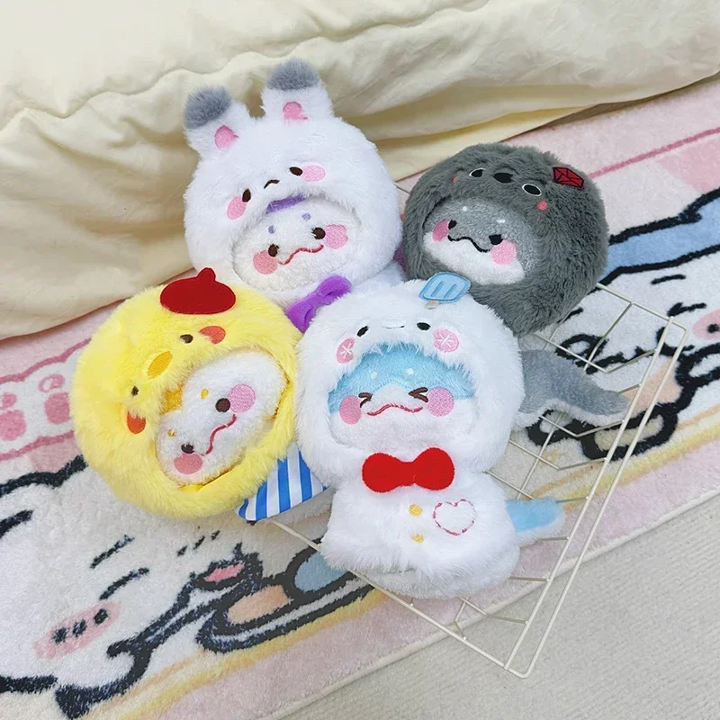 Anime Love and Deepspace Rafayel Zayne Xavier Sylus Cosplay Cartoon Year of Snake Dango Fluffy Cushion Mascot Gift Pendant