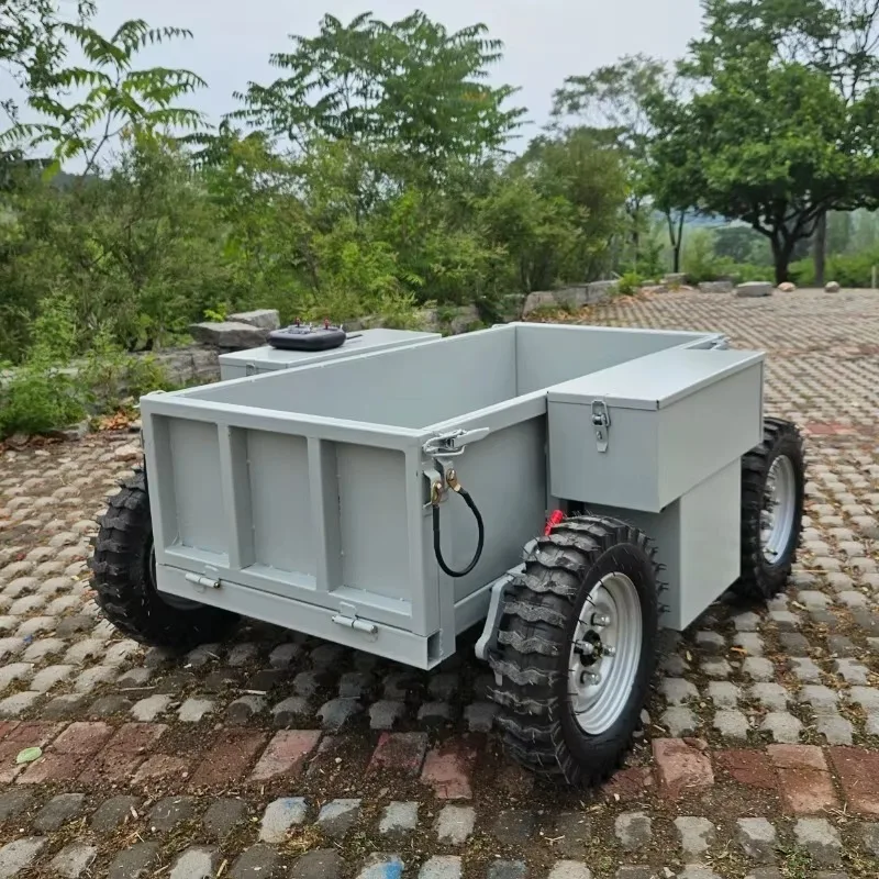 【مشعبية】 أداة نقل التحكم عن بعد الكهربائية الزراعية لموقع البناء لجميع التضاريس وتسلق الجبال V