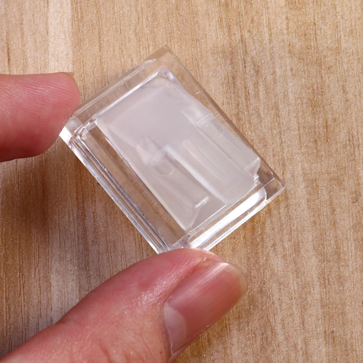 

5 Pcs Ring Display Stand Holder Cubic Earrings Jewelry Showcase Rack Acrylic Storage Box