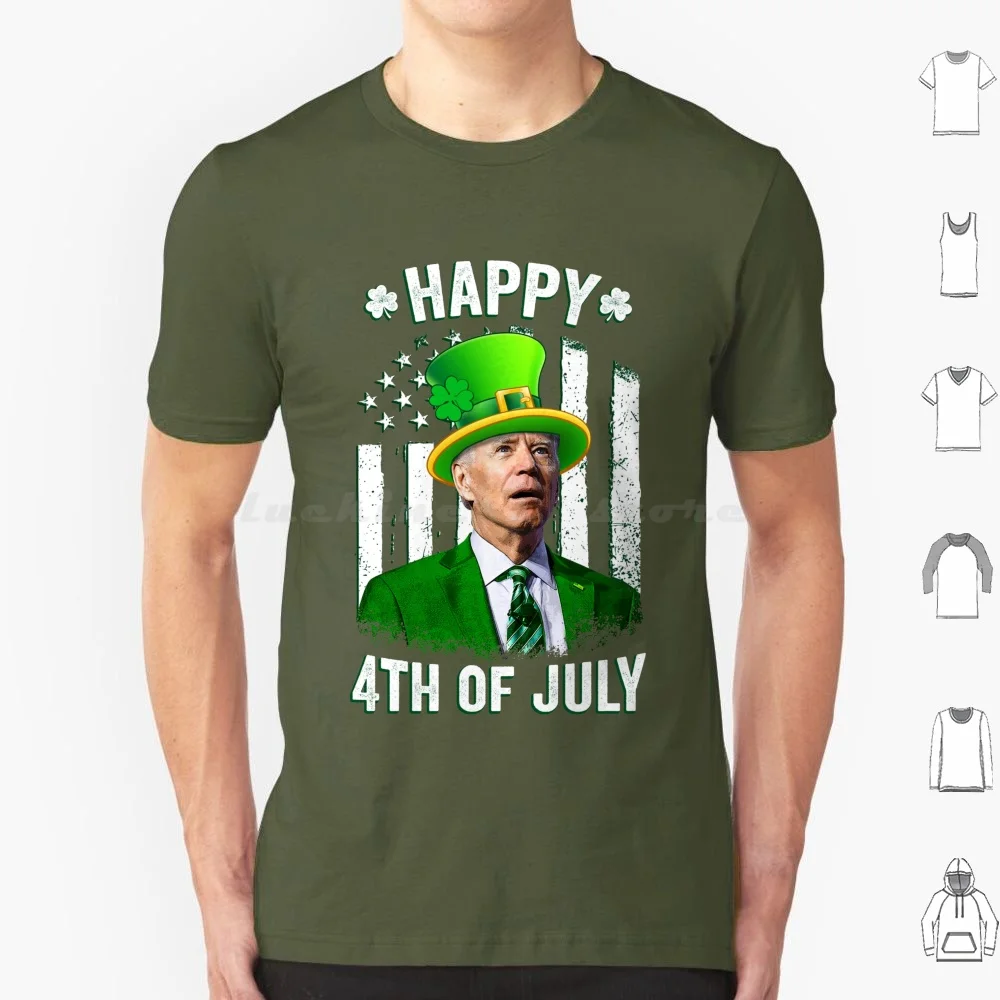 Funny Joe Biden Happy 4th Of July Confused Day T Shirt Big Size 100% Cotton Biden Day Funny Joe Biden Confused Joe Biden