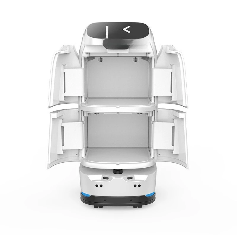 W3S Intelligent Hotel Robot Automatic Delivery  Self-elevators Hotel Restaurant Rooms