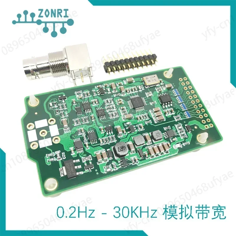 Ads127l01 / 512ksps / 24bit ADC IEPE / ICP Vibration Data Acquisition Module