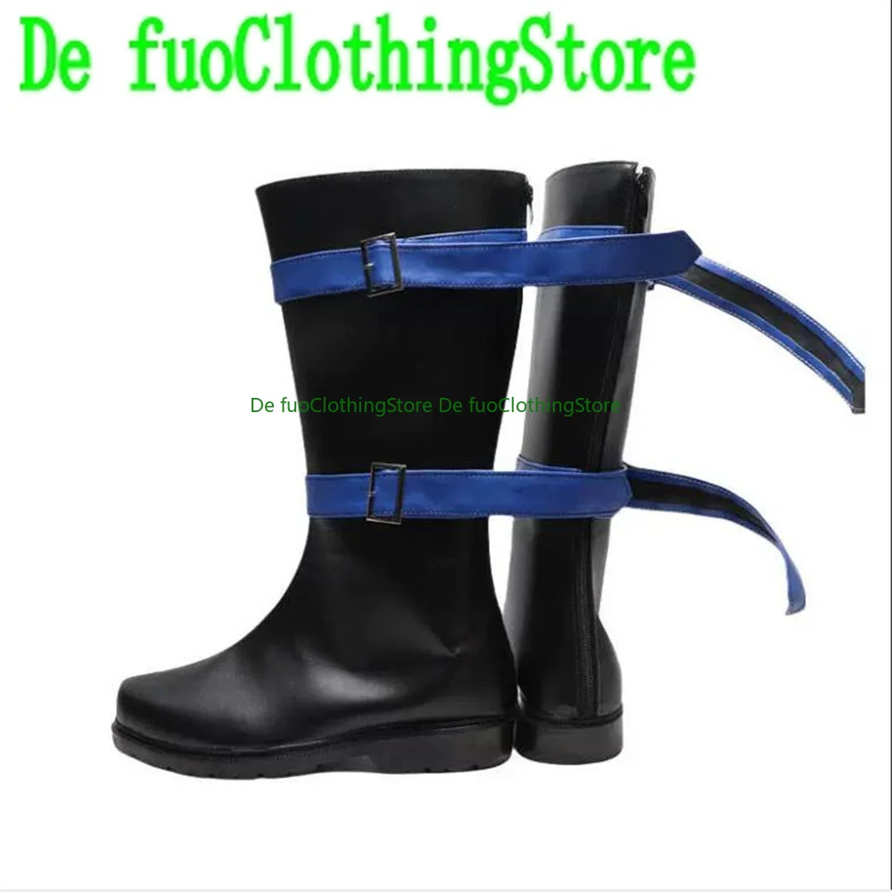 DefuoClothing Store Kaiba Seto Seto Kaiba Yu Gi Oh Cosplay Schoenen Laarzen GameHalloween Kerst Spel Anime Karakter Party Props