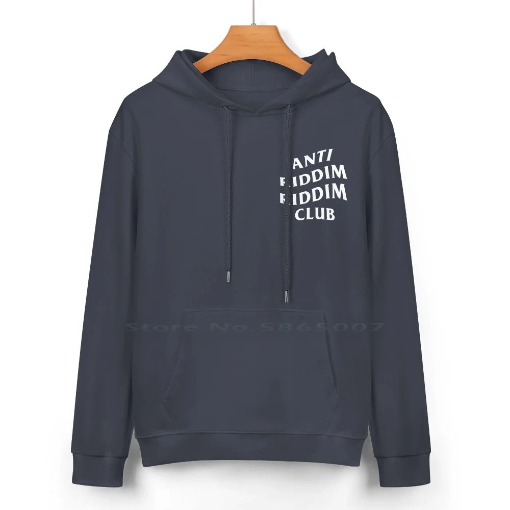 Anti Riddim Riddim Club Pure Cotton Hoodie Sweater 24 Colors Anti Riddim Riddim Club Dubstep Exzision Dubloads Virtueller