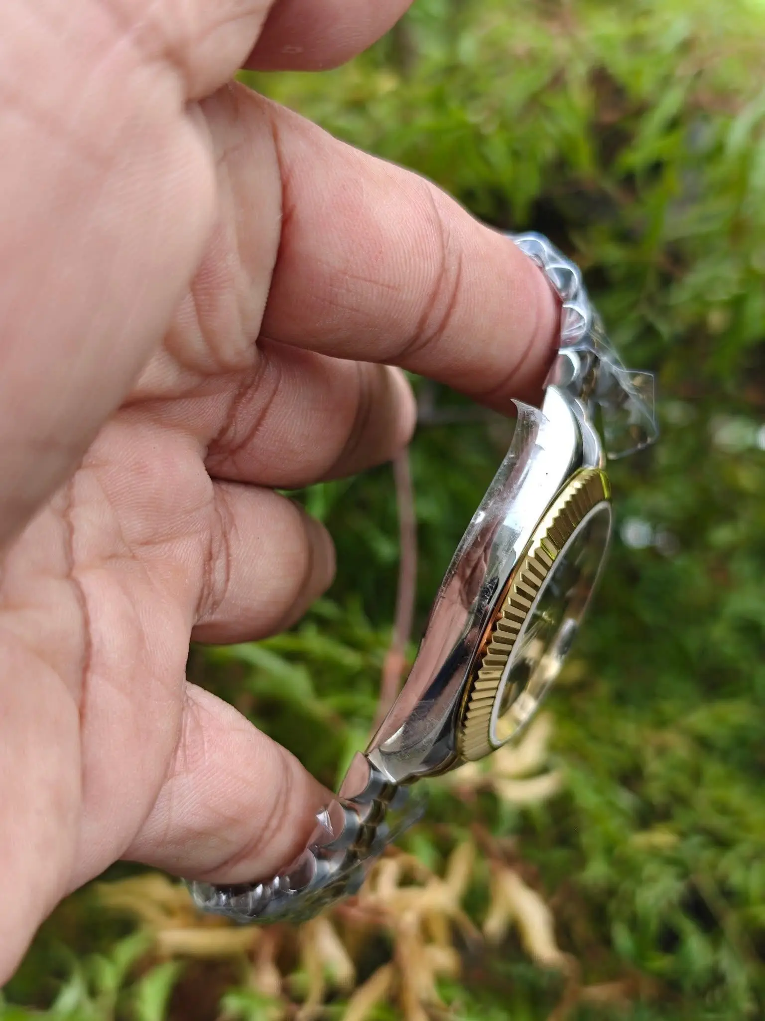 2025 جديد PAGANI تصميم DD40 اثنين من لهجة الرجال الساعات الميكانيكية العلامة التجارية الفاخرة ساعة أوتوماتيكية الرجال 100 متر مقاوم للماء الساعات للرجال