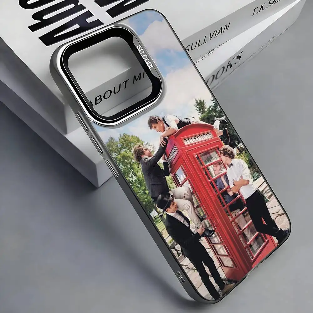 Band O-One D-Directions  Phone Case For iPhone 17, 16,15,14,13,12,11 Plus,Pro Max, Colorful Silver Funda Cover - view 2