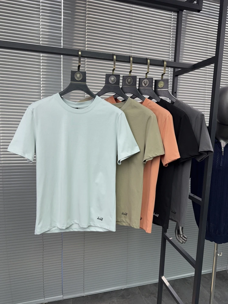 

Мужская летняя футболка Svip Cabinet 2300 с вышивкой, круглый вырез, комфортная, прохладная, дышащая, повседневная, стильная