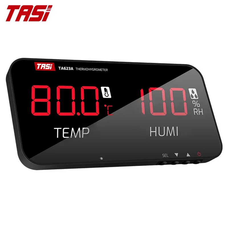 

For Sea Shipping, CustomizedTASI TA623B Digital Hygrometer Thermometer Industrial Temperature Humidity Gauge Large LED Display U