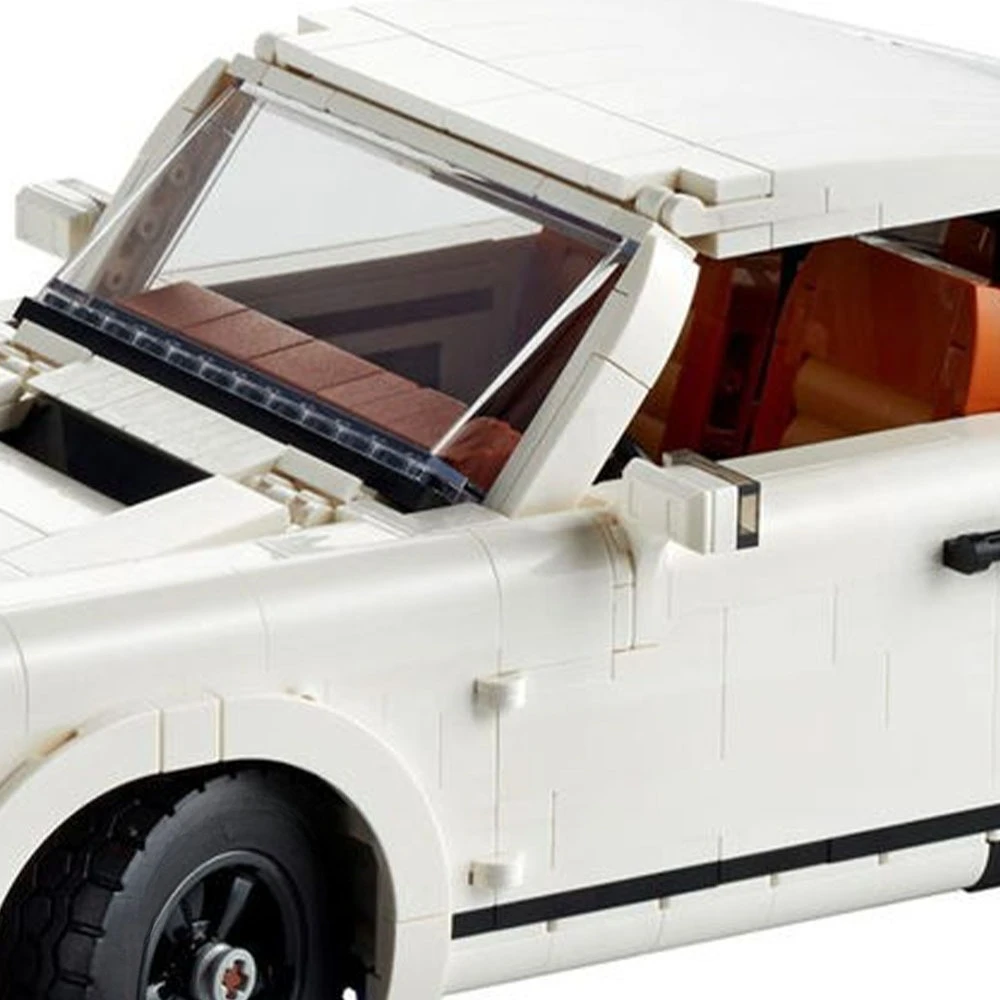 Ensembles de blocs de construction de voitures de collection classiques 10295 adaptés aux cadeaux de Noël compatibles avec les particules Legoed, 1458 pièces.