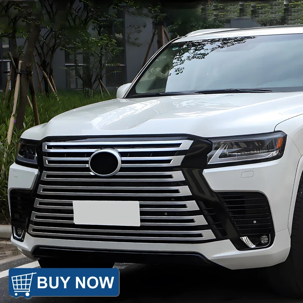 

For Toyota Land Cruiser 2022-2023 LED Auto Headlights Assembly Upgrade Dynamic DRL 3 Low Beam High Beam Assembly All New Design