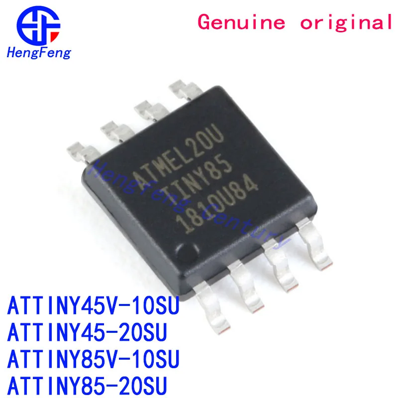 ATTINY45V-10SU ATTINY45-20SU ATTINY85V-10SU ATTINY85-20SU MCU AVR 8K FLSH 512B EE 512B SRAM ADC 5V New Original