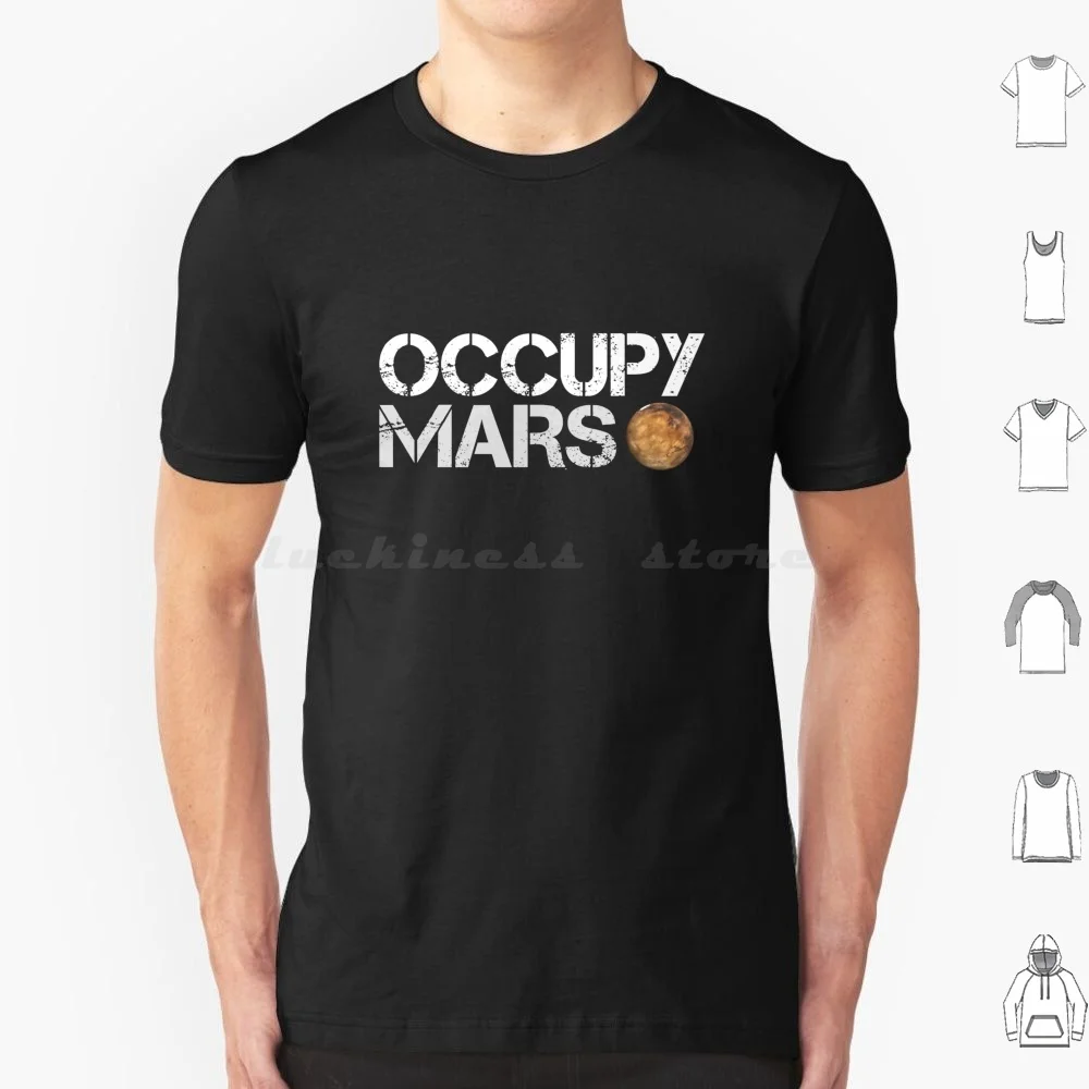 Occupy T Shirt 6Xl Cotton Cool Tee Occupy Occupy Elon Musk Elon Musk Quote Nuke Nuke Joe Rogan Spacex Space Official