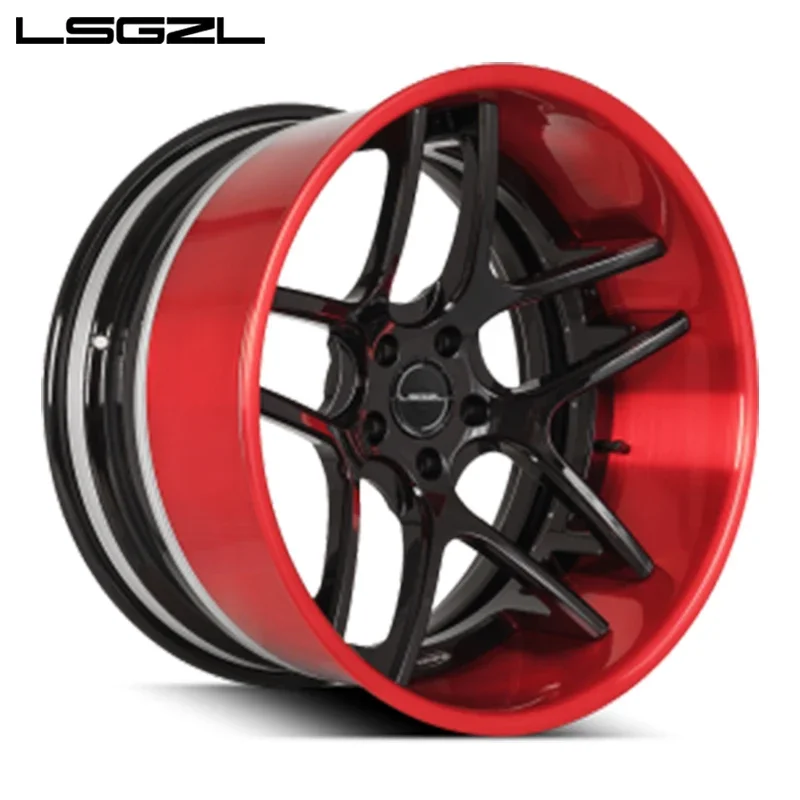 3-piece Customization  Forged Alloy Wheels 17 18 19 20 21 22 24 26 Inch for Passenger Car Wheel Rims