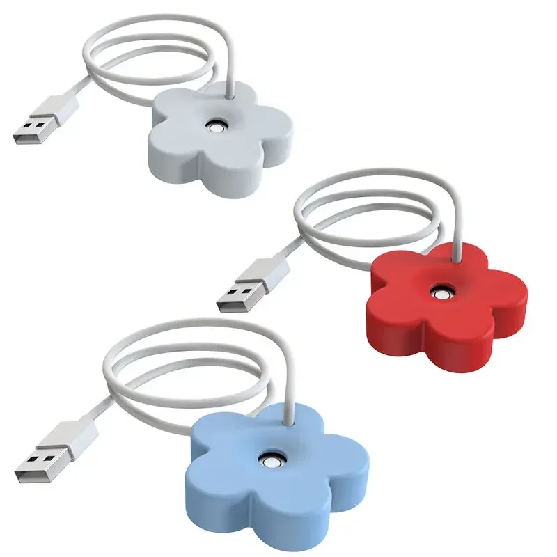 Small Flower USB Humidifier Portable Desktop Mini Water Replenishing Spray Home Ipx7 Waterproof Atomizer Diffuser