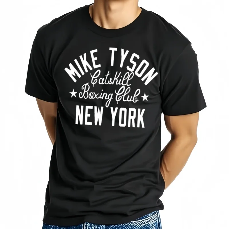 Camiseta para hombre MIKE TYSON, diseño de boxeo, entrenamiento de gimnasia
