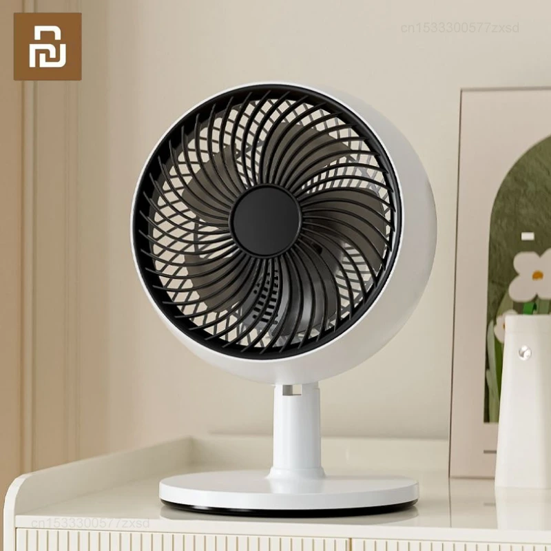 Youpin Table Fan Shaking Head Household Desktop Electric Fan Air Circulation Fan Low Noise Strong Winds Conditioner Cooling Fans