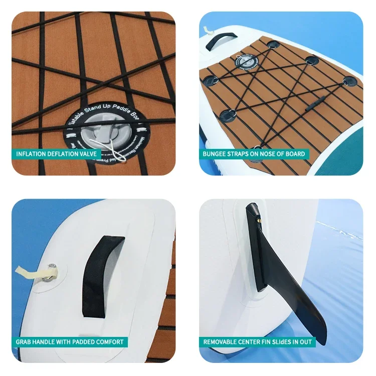 حار بيع OEM ODM الشاطئ تصفح الوقوف نفخ لوح التزلج