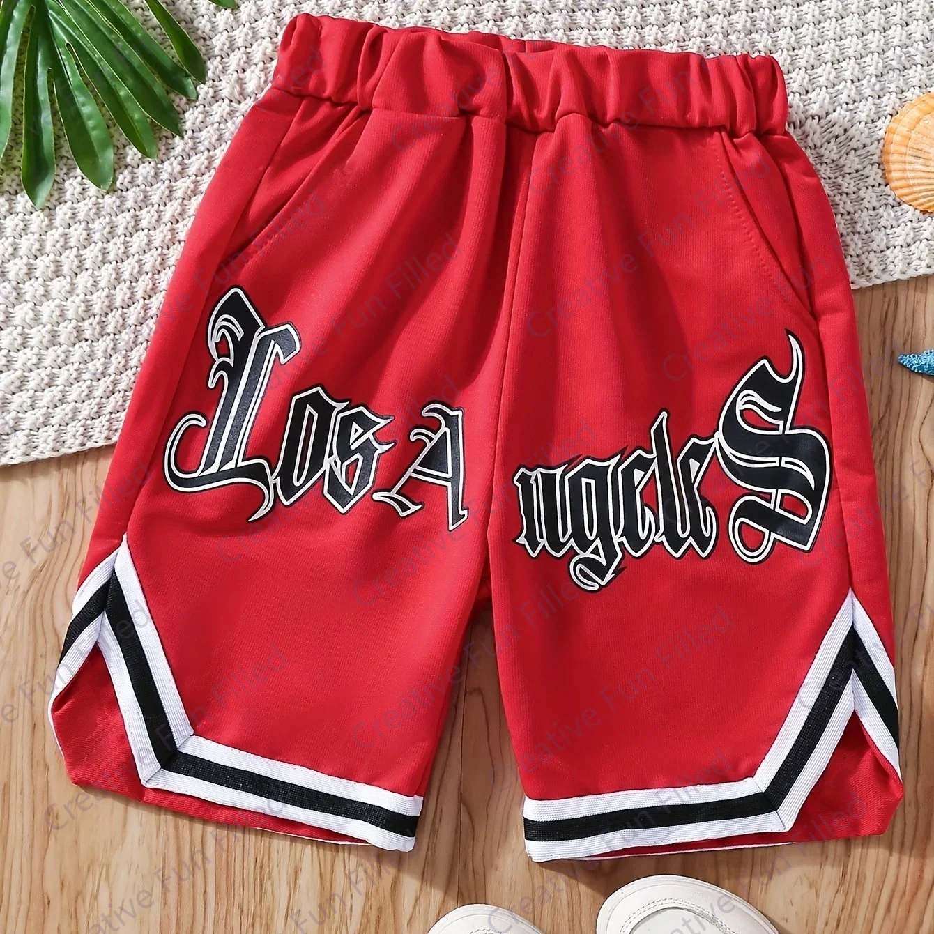 

2025 New Arriavl Summer Los Angeles Baskerball Pants Jersey Sun Beach Shorts Fitness Sports Training Basketball Shorts
