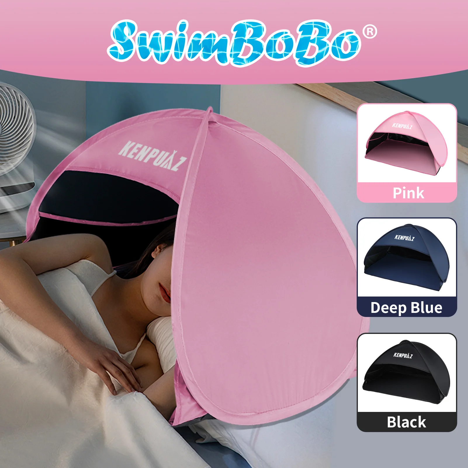 Swimbobo wielofunkcyjny przenośny cień odporny na komary śpiący mały zagłówek namiot wiatroszczelna przerwa południowa