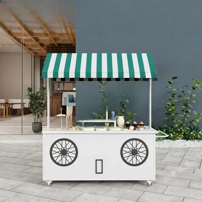 creative floats, outdoor product promotion display stands, shopping malls, market mobile trucks, wrought iron stalls