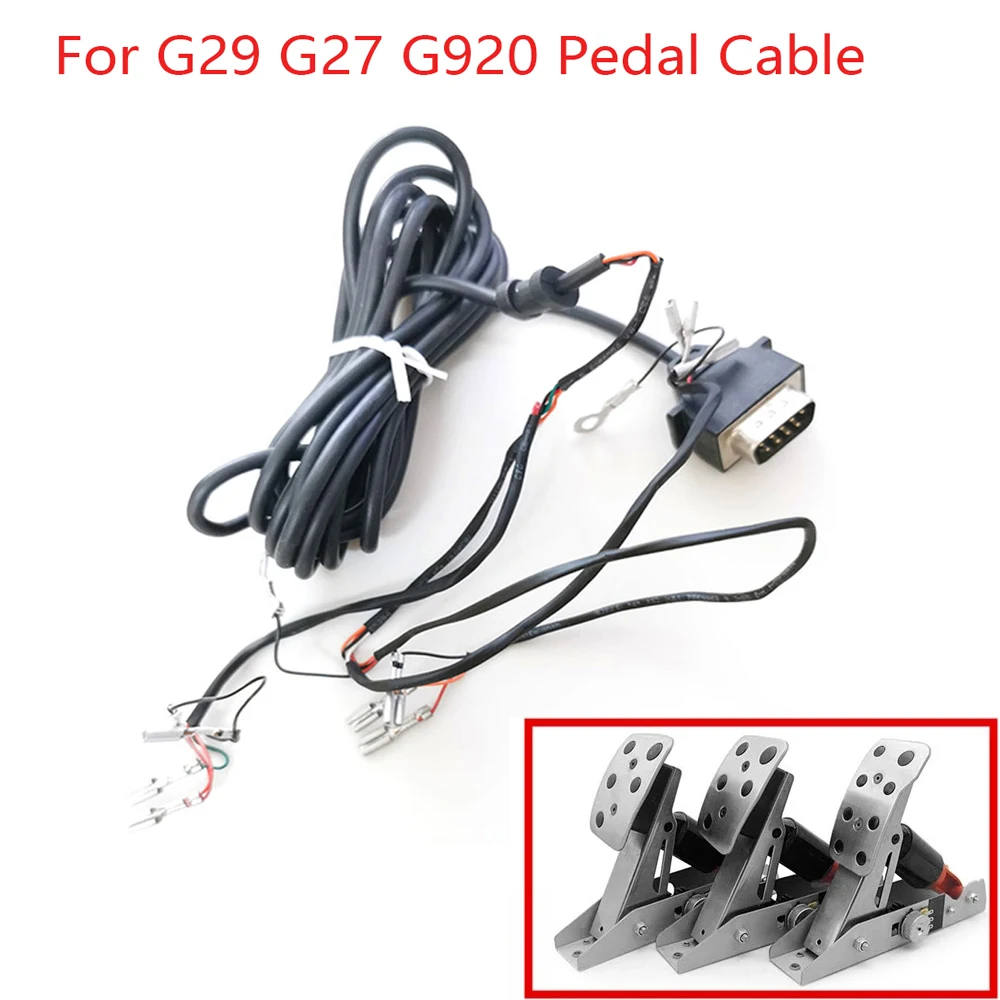 G29 G27 G920 Pedal Cable USB Cable For Logitech Steering Wheel Replacement Adaptor