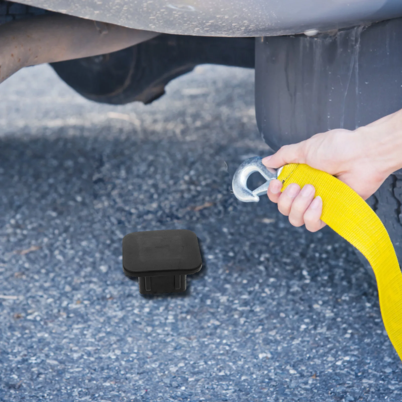 

Trailer Hitch Covers 2 Inch Square Mouth Dust Plug Protective Cap For Car Truck Easy Installation Universal Fit Long Lasting
