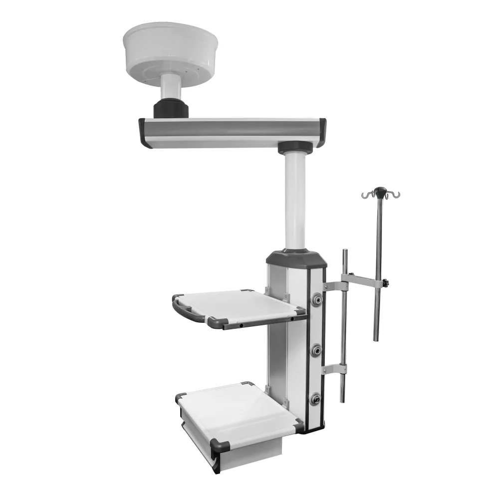 Single Arm Medical Ceiling Pendant For Operating Room 340 Degree Rotation 80kg Load Capacity With Gas Outlets Power